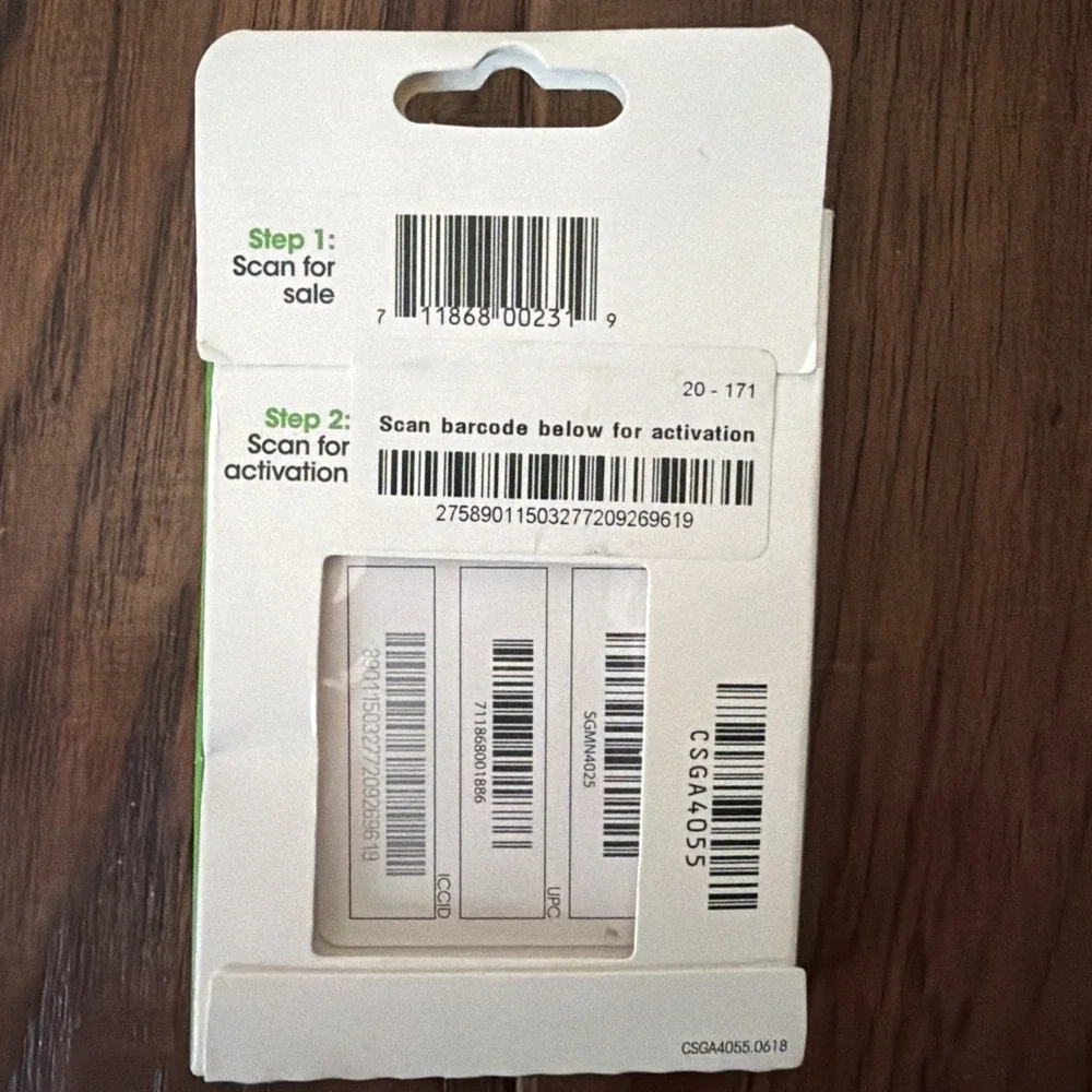 Cricket Wireless Universal SIM Card Activation Kits 3-IN-1 Bring Your Own Phone